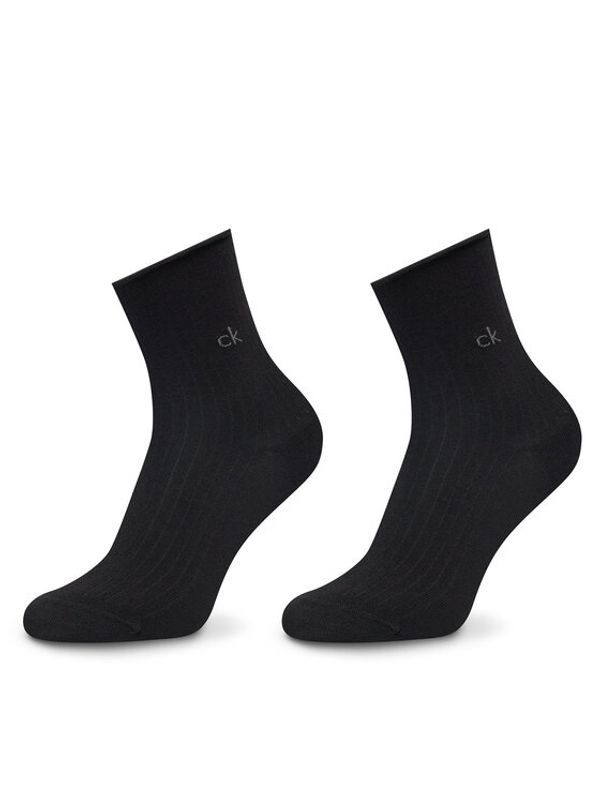 Calvin Klein Calvin Klein Ženske visoke čarape 701229681 Crna