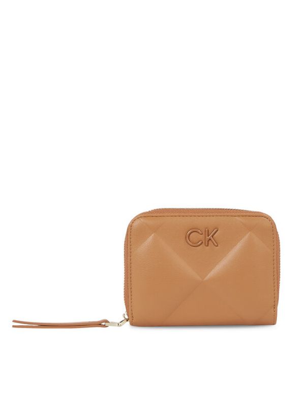 Calvin Klein Calvin Klein Ženski novčanik Re-Lock Quilt Za Wallet Md K60K610785 Smeđa