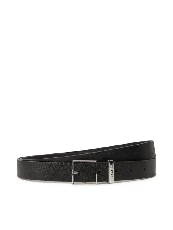 Calvin Klein Calvin Klein Ženski remen Branded Loop Square Belt 2.5_Mn K60K613244 Crna