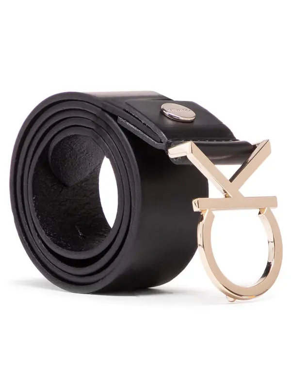 Calvin Klein Calvin Klein Ženski remen Ck Adj.Logo Belt 3.5Cm K60K602141 Crna