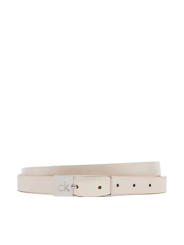 Calvin Klein Calvin Klein Ženski remen Ck Cut Square Buckle 2.0 K60K613155 Bijela