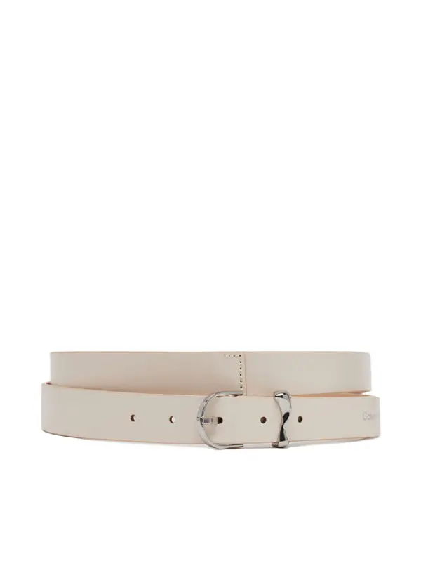 Calvin Klein Calvin Klein Ženski remen Ck Must Organic Loop Belt 25Mm K60K613234 Bijela