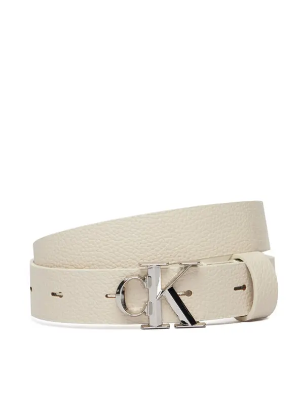 Calvin Klein Calvin Klein Ženski remen Facet Ck Buckle Pebble LV04F7060G Siva