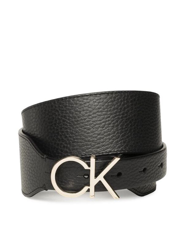 Calvin Klein Calvin Klein Ženski remen Re-Lock High Waist Belt 50Mm K60K610382 Crna