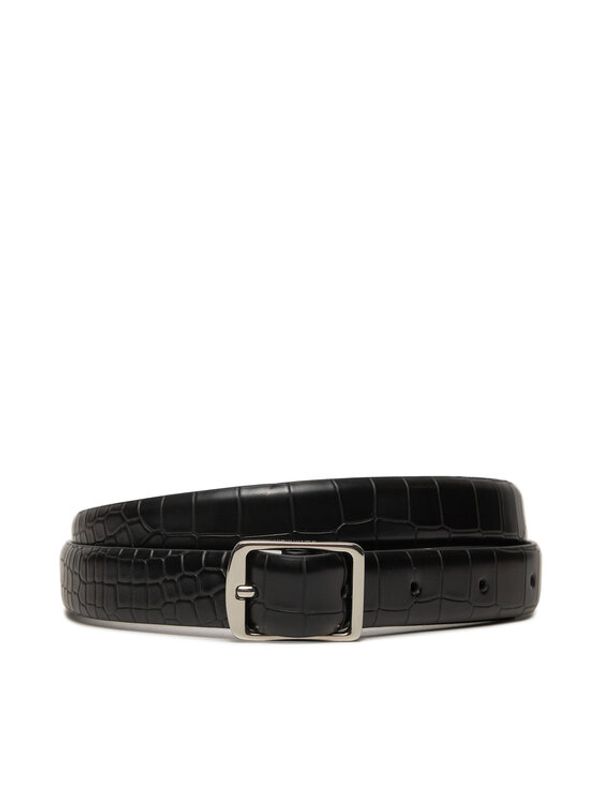 Calvin Klein Calvin Klein Ženski remen Slim Sqr Buckle Belt 2.0 K60K612632 Crna