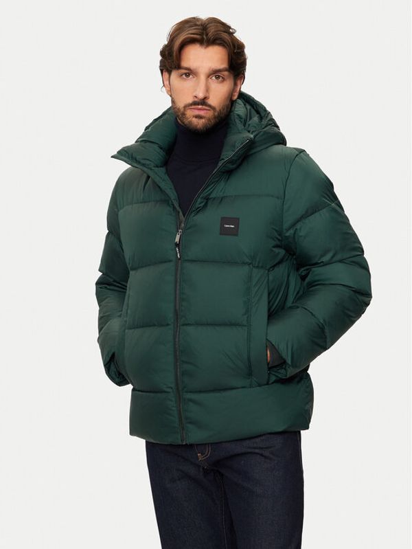 Calvin Klein Calvin Klein Zimska jakna K10K113476 Zelena Regular Fit