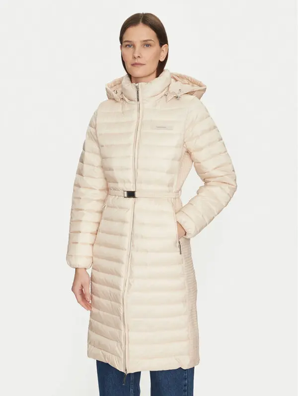 Calvin Klein Calvin Klein Zimska jakna K20K207732 Bež Slim Fit