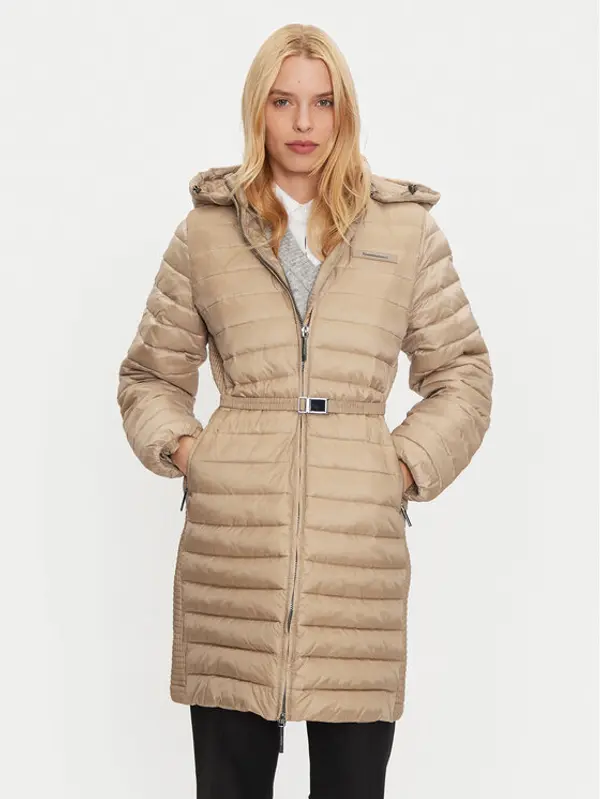 Calvin Klein Calvin Klein Zimska jakna K20K208011 Bež Slim Fit