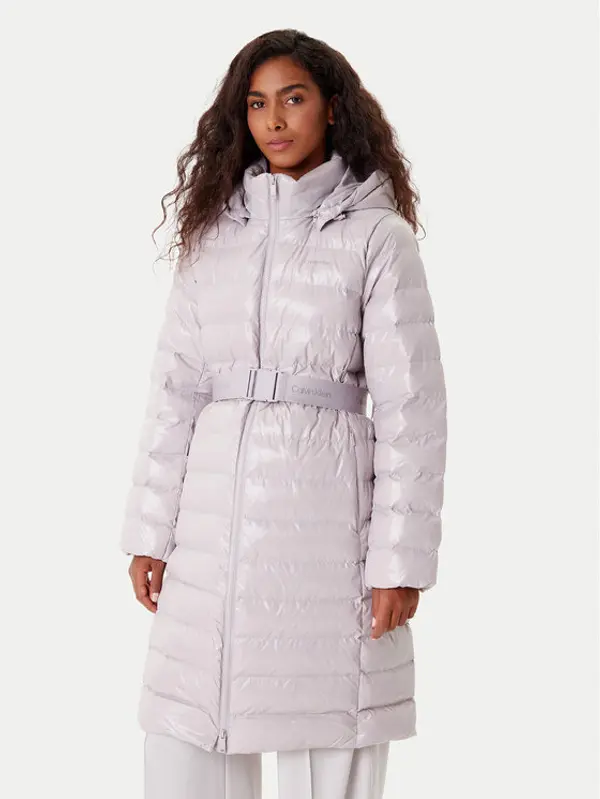 Calvin Klein Calvin Klein Zimska jakna LV044D543G Siva Slim Fit