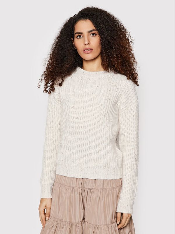 Cappellini Cappellini Džemper M99249F05 9088C Bež Regular Fit