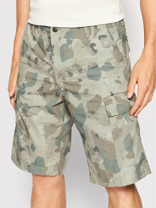 Carhartt WIP Carhartt WIP Kratke hlače Cargo I015999 Zelena Regular Fit