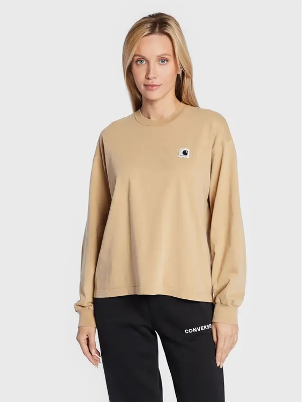 Carhartt WIP Carhartt WIP Majica Nelson I029962 Bež Regular Fit