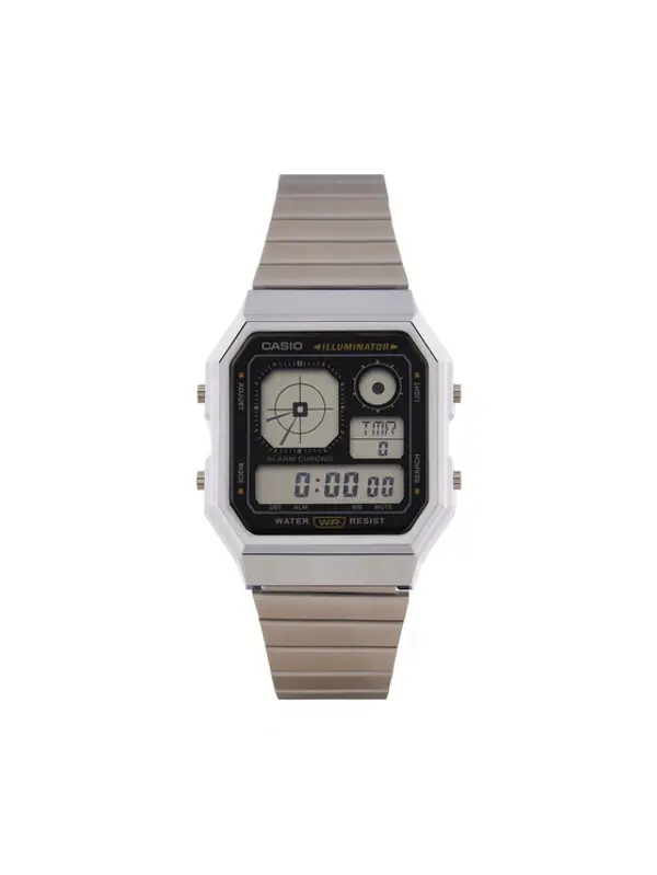 Casio Casio Sat A130WE-1AEF Srebrna