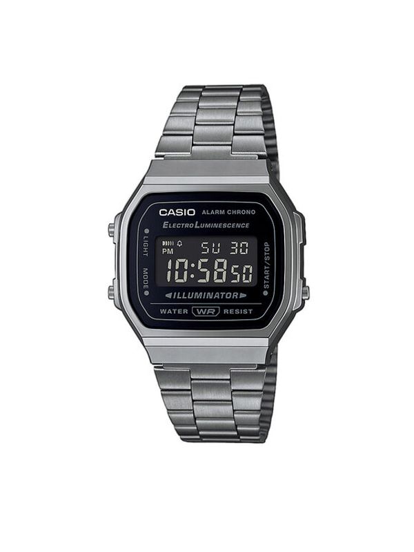 Casio Casio Sat A168WEGG-1BEF Srebrna