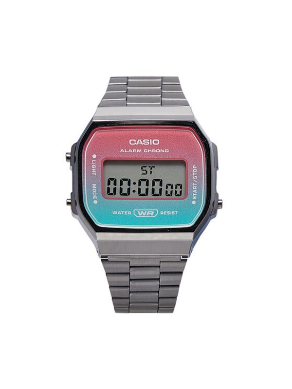 Casio Casio Sat A168WERB-2AEF Srebrna