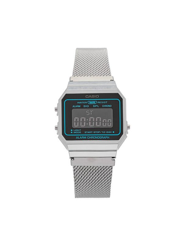 Casio Casio Sat A700WEMS-1BEF Srebrna
