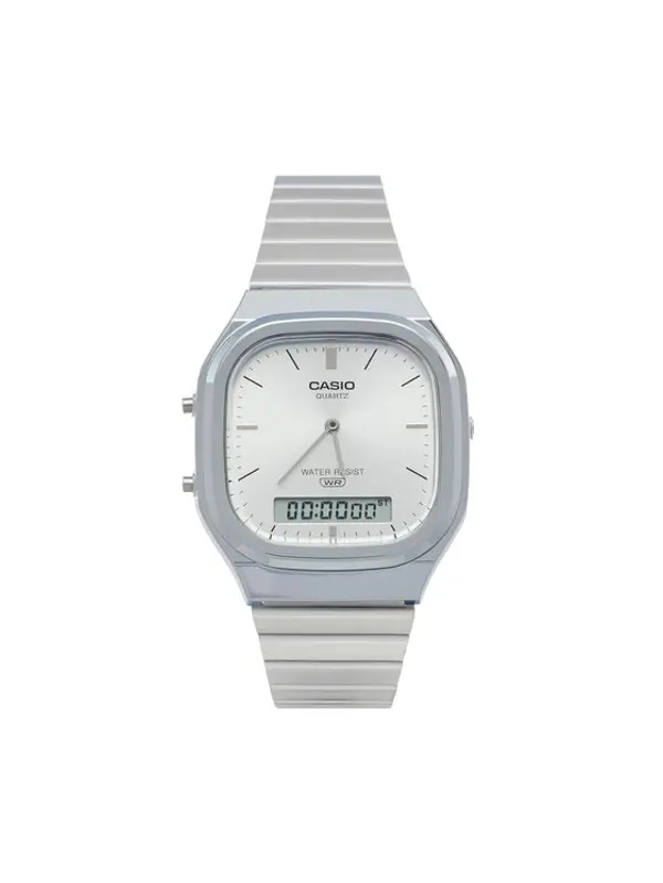 Casio Casio Sat AQ-240E-7AEF Srebrna