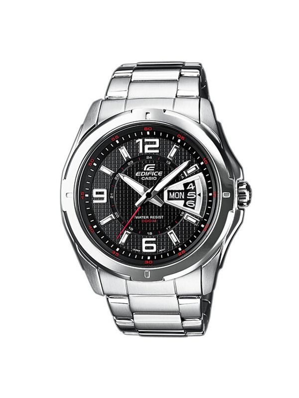 Casio Casio Sat Edifice EF-129D-1AVEF Srebrna