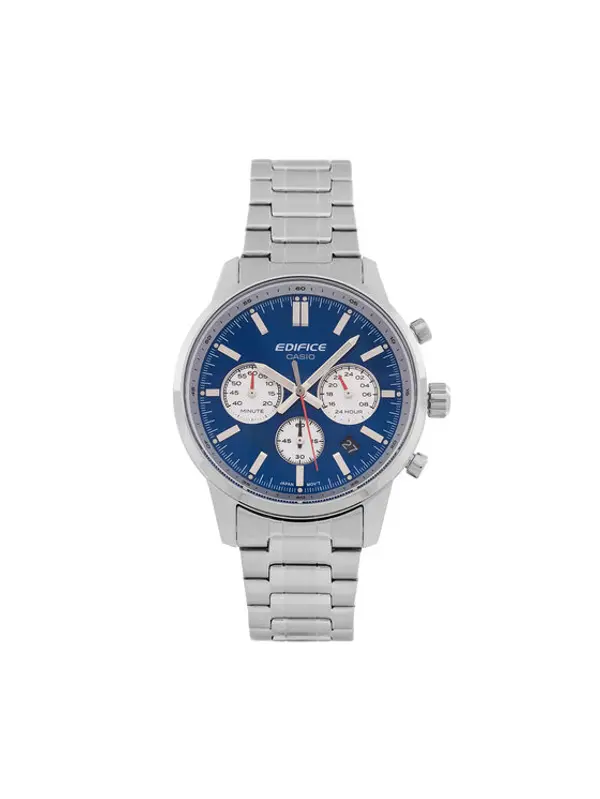 Casio Casio Sat Edifice EFR-575D-2AEF Srebrna