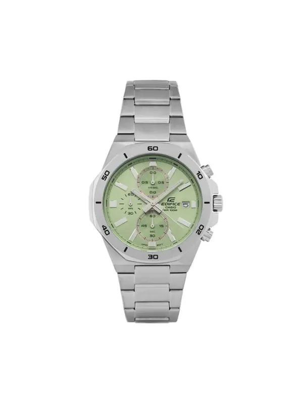 Casio Casio Sat Edifice EFV-640D-3AVUEF Srebrna