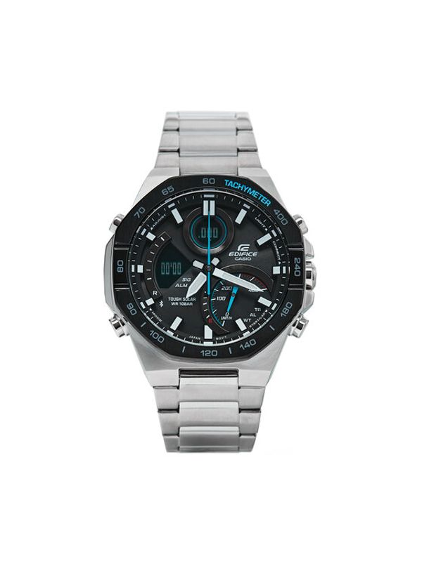 Casio Casio Sat Edifice Racing ECB-950DB-1AEF Srebrna