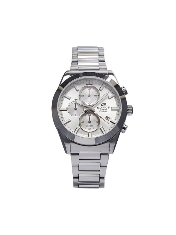 Casio Casio Sat Edifice Sapphire Chronograph EFB-710D-7AVUEF Srebrna