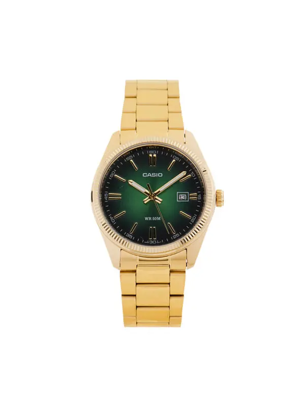 Casio Casio Sat MTP-1302PGC-3AVEF Zelena