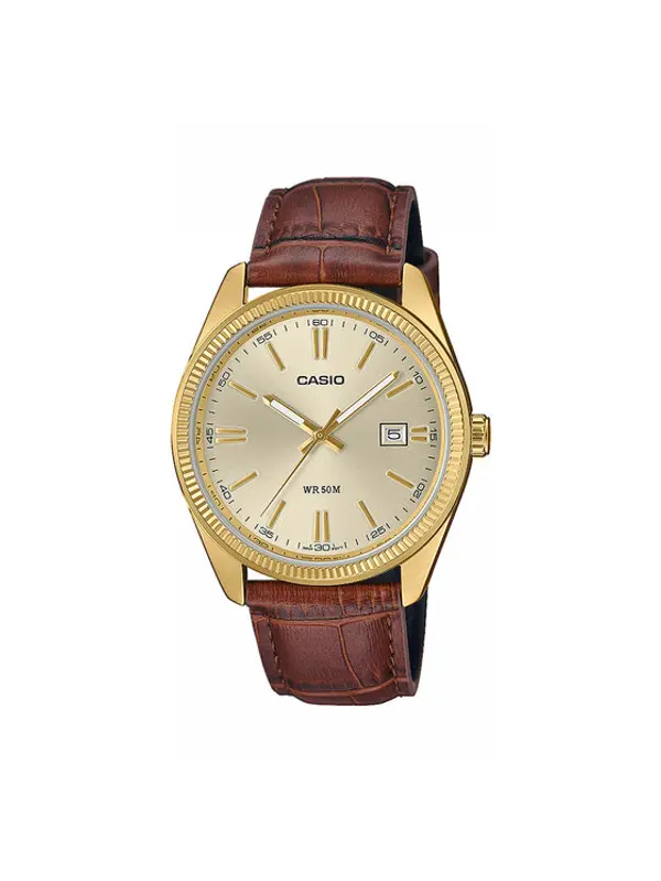 Casio Casio Sat Timeless Collection MTP-1302PGL-9AVEF Smeđa