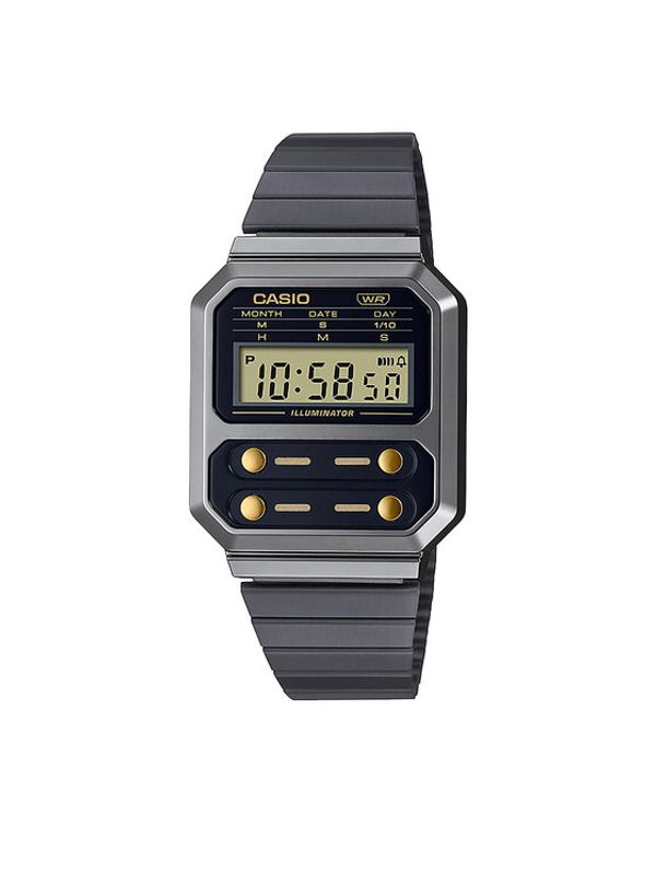 Casio Casio Sat Vintage A100WEGG-1A2EF Siva
