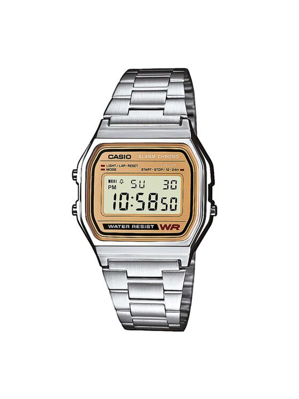 Casio Casio Sat Vintage A158WEA-9EF Srebrna