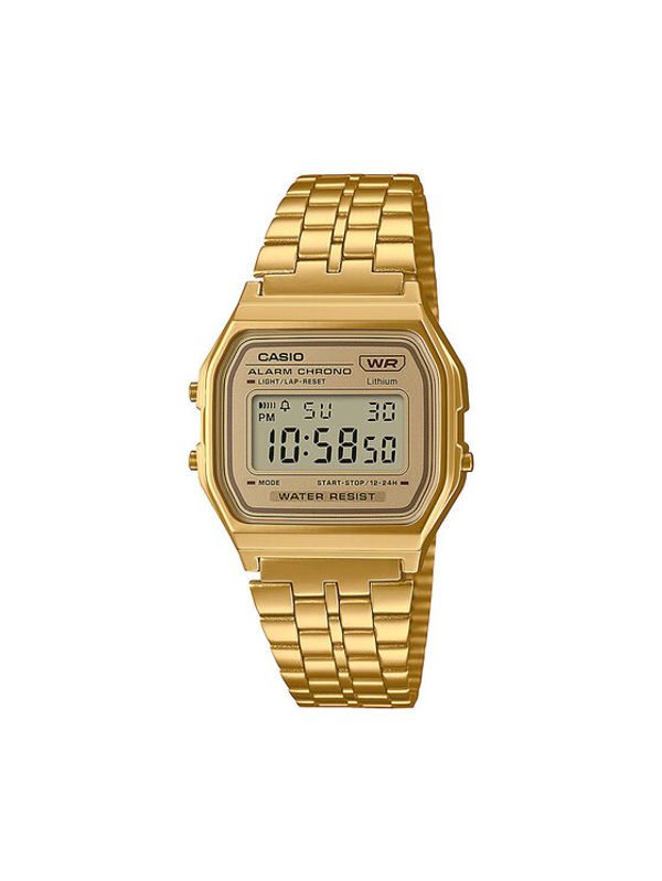 Casio Casio Sat Vintage A158WETG-9AEF Zlatna