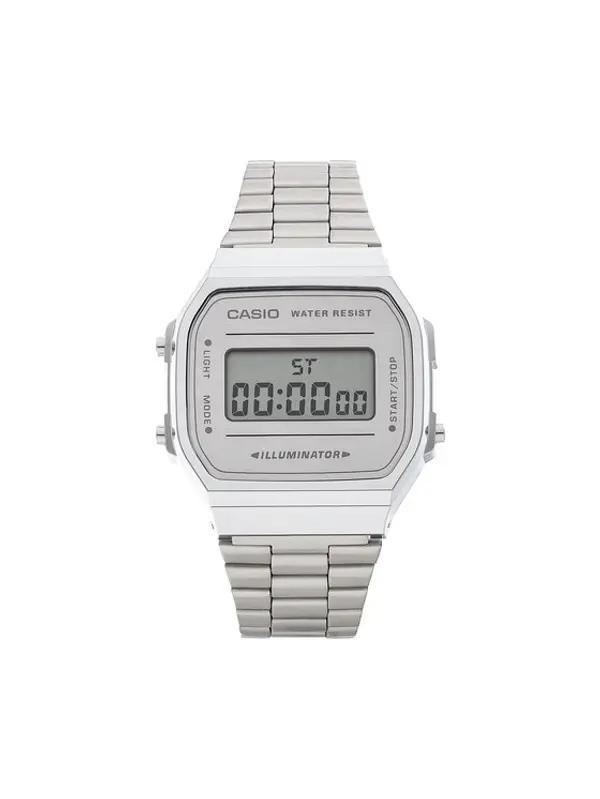 Casio Casio Sat Vintage A168WEM-7EF Srebrna