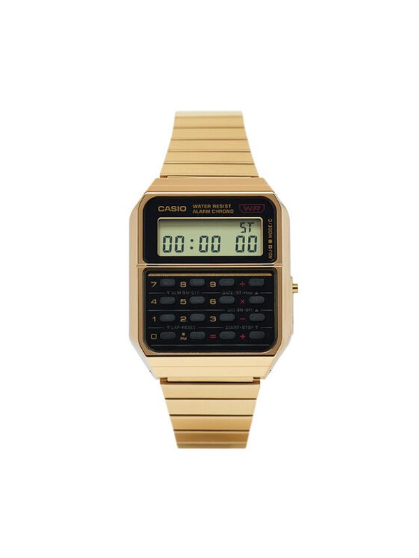 Casio Casio Sat Vintage Edgy CA-500WEG-1AEF Zlatna