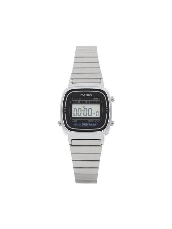 Casio Casio Sat Vintage LA670WEA-1EF Srebrna