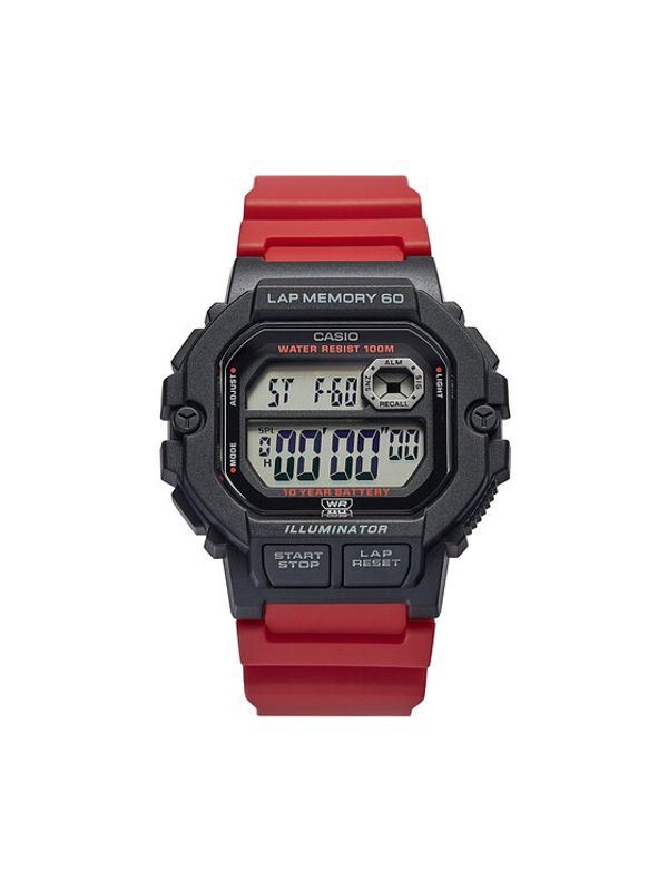 Casio Casio Sat WS-1400H-4AVEF Crvena