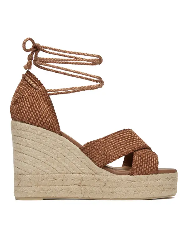 Castañer Castañer Espadrile Becca/8ED/298 Smeđa