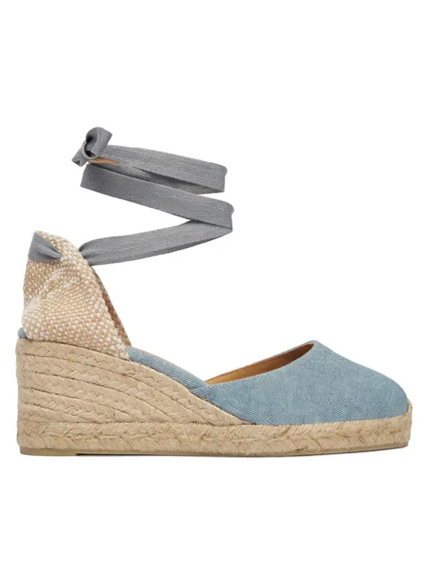 Castañer Castañer Espadrile Carina 21644 Svijetlo plava