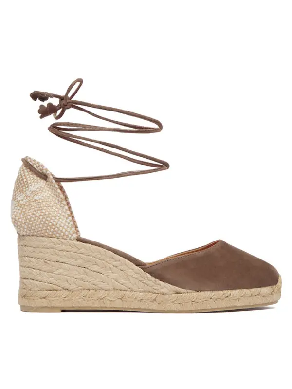 Castañer Castañer Espadrile Carina 21741 Smeđa