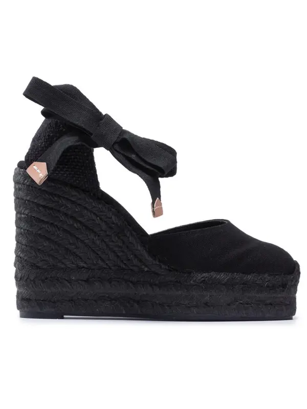 Castañer Castañer Espadrile Carina C/8ED/001 020966-100 Crna