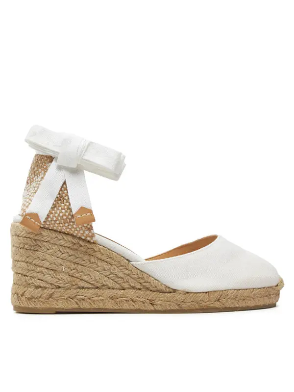 Castañer Castañer Espadrile Carina/6/001 020964 Bijela