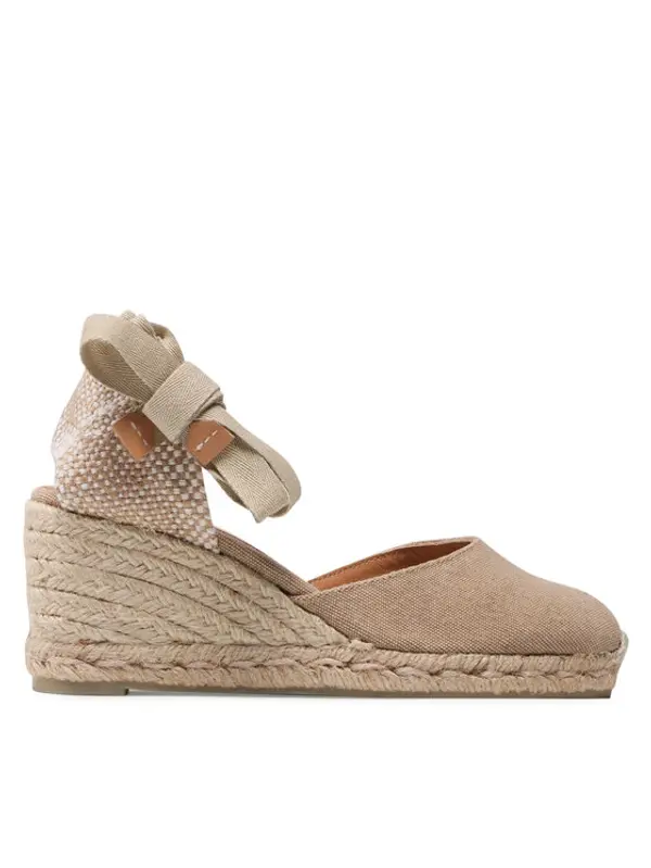 Castañer Castañer Espadrile Carina/6/002 021644-2017 Bež