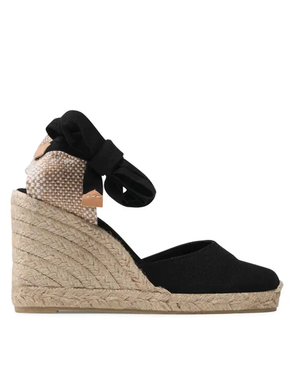 Castañer Castañer Espadrile Carina/8/001 020962-100 Crna