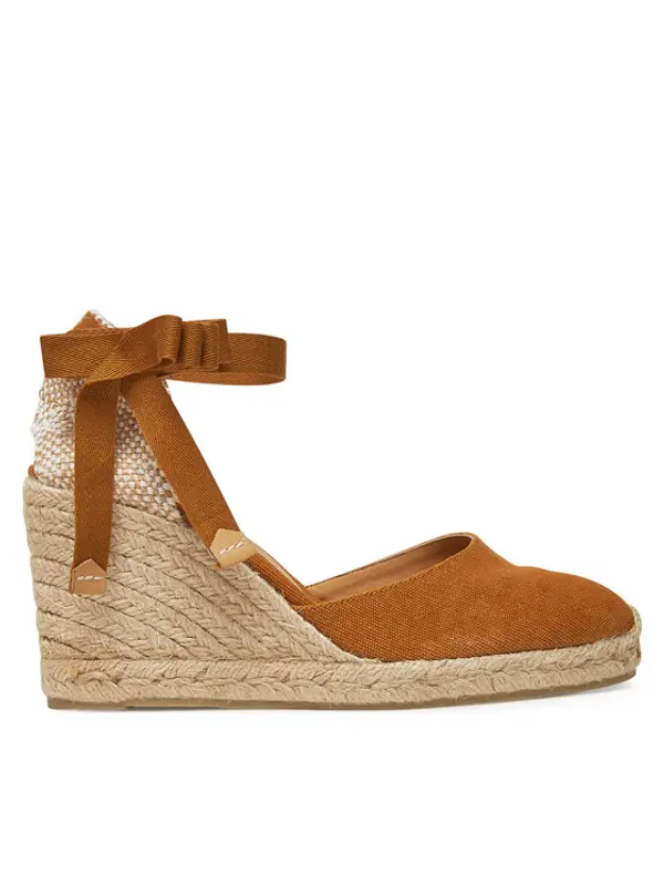 Castañer Castañer Espadrile Carina/8/002 021642 Smeđa