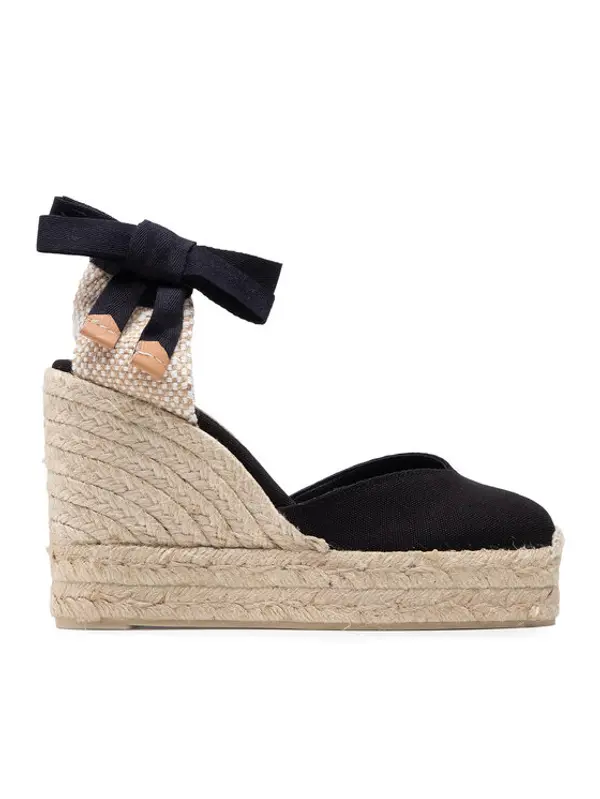 Castañer Castañer Espadrile Chiara/8ED/001 020992-100 Crna