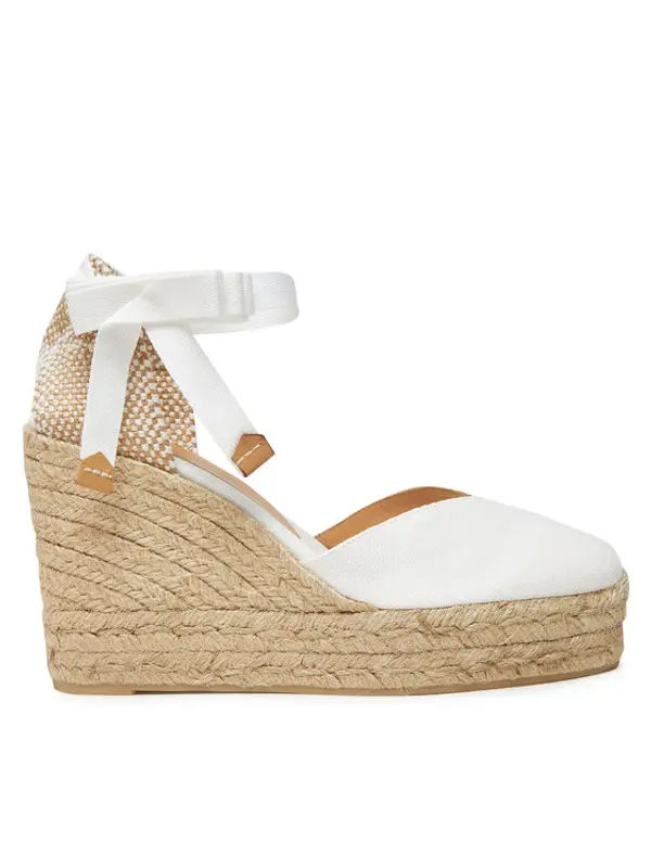 Castañer Castañer Espadrile Chiara/8ED/001 020992 Bijela