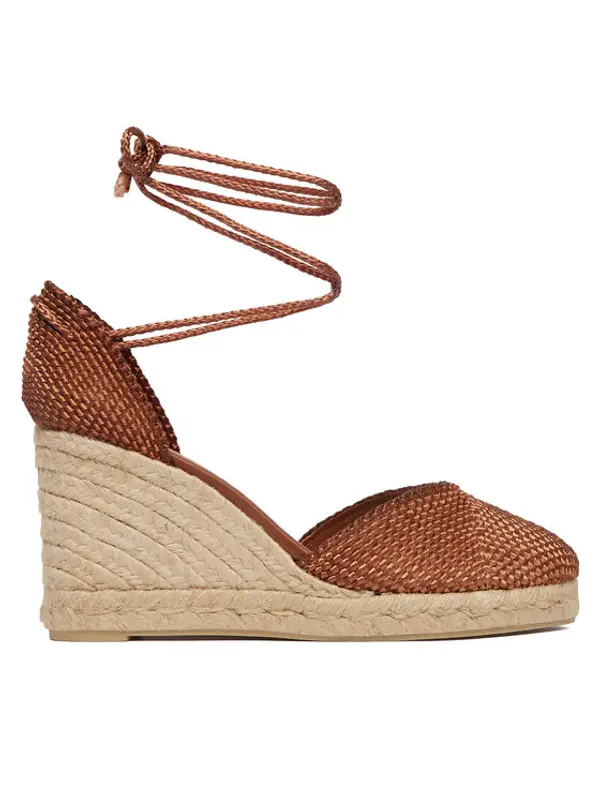 Castañer Castañer Espadrile Cora 026131-2000 Smeđa