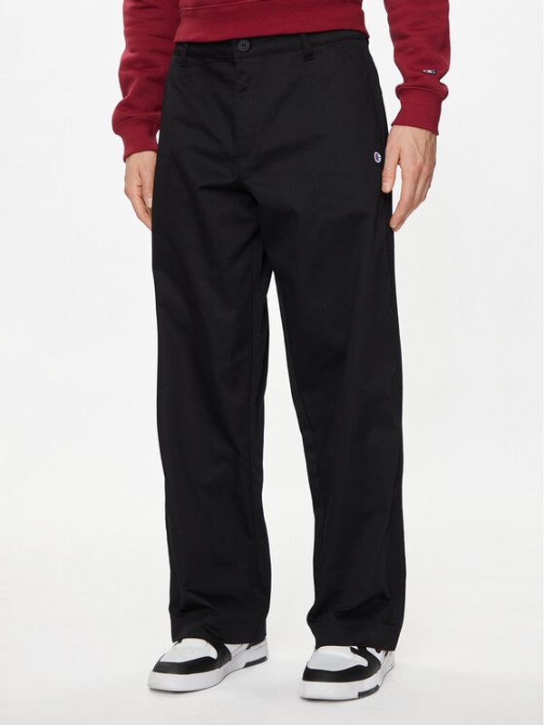 Champion Champion Hlače 220013 Crna Wide Fit