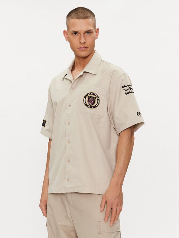 Champion Champion Košulja 220005 Siva Custom Fit