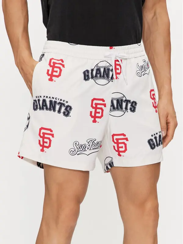 Champion Champion Kupaće hlače 219885 Écru Short Fit