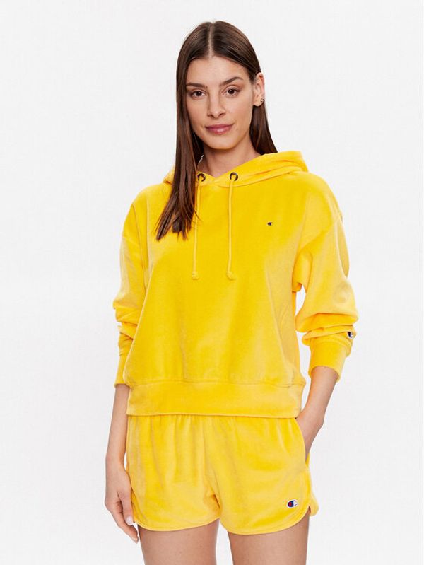 Champion Champion Majica dugih rukava 116256 Žuta Regular Fit